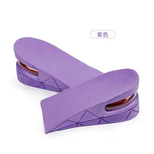 Half Insole 5cm Height Lifting Shoe Insoles Increase Invisible Air Cushion Heel pads for Taller Heels Lift Inserts for Men women