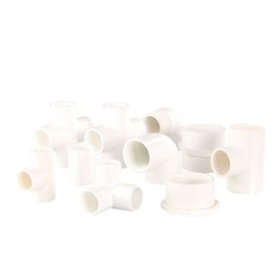 110mm PVC 피팅 엘보우 고무 플라스틱 파이프 공장 배관 용품 - Product Image 4