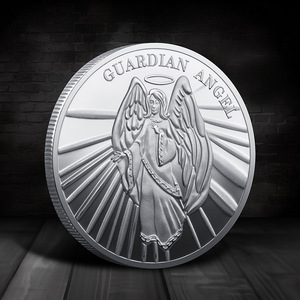 Monedas conmemorativas de metal personalizadas, moneda conmemorativa de Ángel guardián, moneda 3D de <span class=keywords><strong>patrullero</strong></span> de la naturaleza, insignia de moneda de desafío, acuñación - Product Image 5