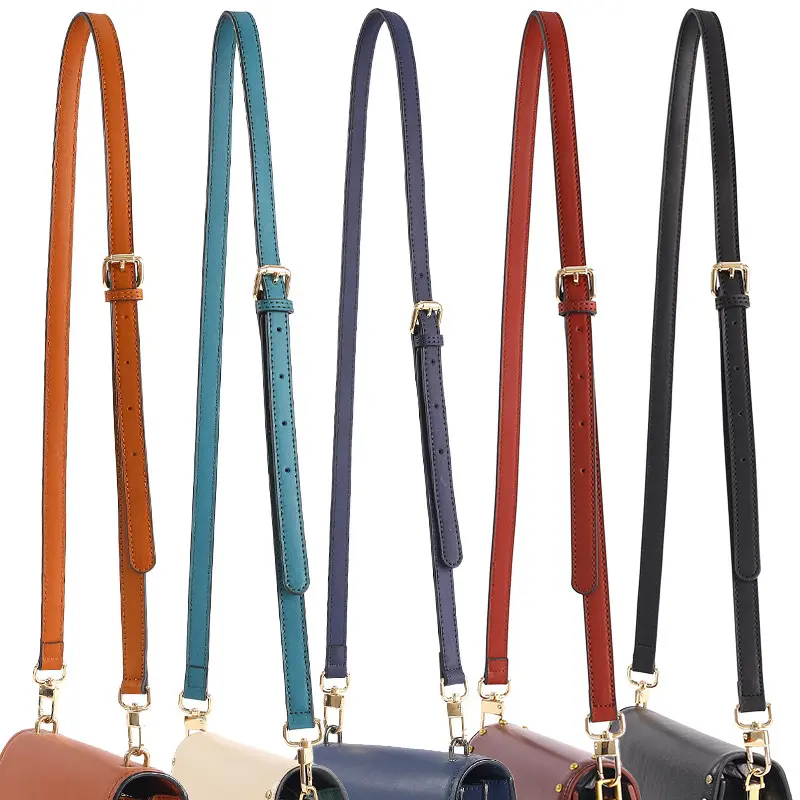 Wholesale Genuine Leather 1.8センチメートルWomen Fashion Belt Accessories Detachable Replacement CrossボディBag Strap Adjustable