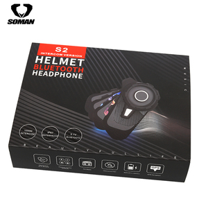 <span class=keywords><strong>Intercomunicador</strong></span> para Casco de Motocicleta y Casco Deportivo con Bluetooth de 1000m, Compatible con 3 Conductores, Comunicación Inalámbrica Soman <span class=keywords><strong>S2</strong></span> - Product Image 4