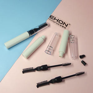 Gran oferta ronda tubo de máscara 9ml con dos usos peine y cepillo de nylon de color personalizado de etiqueta privada - Product Image 6