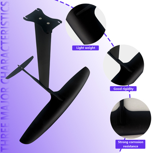 โรงงาน OEM/ODM JFS-Axis Foil PNG 1010 คาร์บอนไฮโดรฟอยล์บอร์ด ปีกหน้าสำหรับซัพเซิร์ฟ ซีรีส์ปั๊มแอนด์ไกลด์ ไฮโดรฟอยล์ JFS SP PNG - Product Image 4