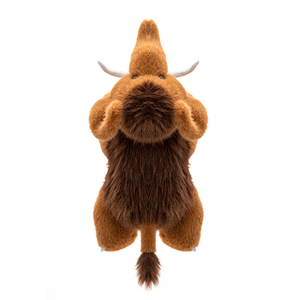 Emulation <strong>Mammoth</strong> Stuffed Forest Animal <strong>Toy</strong> Soft <strong>Plush</strong> Pillow Brown Elephant <strong>Toy</strong> - Product Image 2