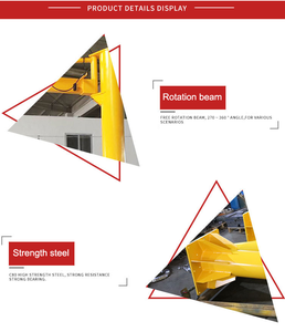 מנוף קינו 2 טון שימוש נרחב 360 עגור נייד נייד סיבוב - Product Image 6