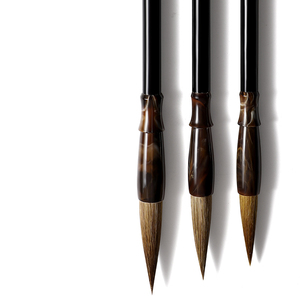 Rubens Artist Grade Gouden Peak Wolf Haar Borstel Hoge Kwaliteit <span class=keywords><strong>Chinese</strong></span> Kalligrafie Schilderij Speciale Borstel Aangepaste Groothandel - Product Image 2