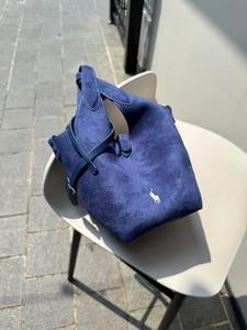 Sac de panier en tissu daim Raff <span class=keywords><strong>Polo</strong></span> le plus vendu transfrontalier 2025 sac seau nouveau sac à main à bandoulière unique pour les femmes - Product Image 5