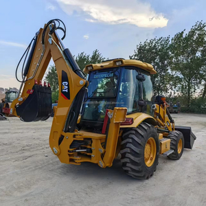 Pelle rétrocaveuse d'occasion CAT420F Caterpillar 420f d'occasion à vendre Machines de construction d'ingénierie d'occasion jaunes fournies - Product Image 4