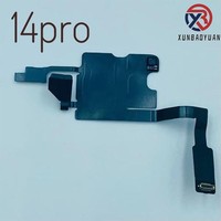 Cable flexible de altavoz de auricular al por mayor de fábrica con sensor de luz de proximidad para iPhone 14 Pro 1 año de garantía