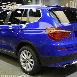 AURORA CANDY BLUE Car <b>Wrap</b> Vinyl Film Self Adhesive Vinyl High Quality Air <b>Bubble</b> Free - Product Image 3