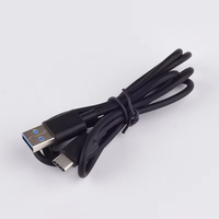 Kabel Data USB Type C Kecepatan Tinggi 1.5m Grosir, Pengisian Cepat 5A, Inti Tembaga Murni, Selubung PVC untuk Ponsel Eropa