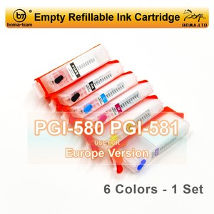 BOMA - Europe 6 cartouches <span class=keywords><strong>d</strong></span>'<span class=keywords><strong>encre</strong></span> PGI-580 CLI-581 580XXL 580XL pour <span class=keywords><strong>Canon</strong></span> <span class=keywords><strong>PIXMA</strong></span> TS705 TR7550 TR8550 TS6150 TS6151 TS6250 TS6251 - Product Image 1