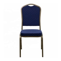 Chaises empilables en acier robustes pour banquets de mariage, usage commercial, hôtels, ateliers, entrées et parcs - Vente en gros