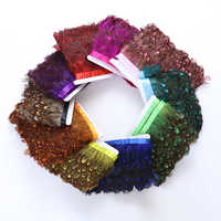 Couture tissu ruban plume frange garniture pour bricolage artisanat vêtements robe Costume chapeau accessoire fête maison mariage décor