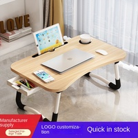 Bureau multifonctionnel - Bureau debout réglable en hauteur pour le bureau à domicile, le gaming, le maquillage, le rangement, avec horloges de table OME
