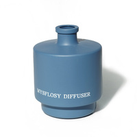 Parfum personnalisé de luxe diffuseur de roseau bouteille en verre céramique décoration maison parfum huile essentielle ensemble diffuseur de roseau