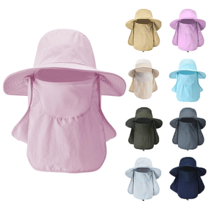 <b>Men</b> and Women's Quick-Drying Bucket <b>Hat</b> for Outdoor Activities Large Summer Clothing with Strap for Fishing Hiking More! - Product Image 5