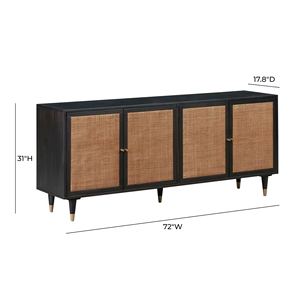 Living Room Furniture Natural <strong>Rattan</strong> Side Storage Cupboard Modern <strong>TV</strong> Table <strong>Units</strong> Hot Sale - Product Image 4