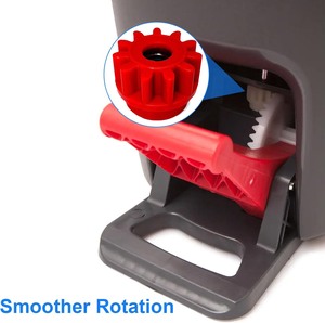 Rodamiento de Repuesto para <span class=keywords><strong>Pedal</strong></span> de Cubeta de Mopa Giratoria Compatible con Sistemas O-Cedar/<span class=keywords><strong>Vileda</strong></span>, Engranaje de Rodamiento Unidireccional, Piezas de Reparación - Product Image 6