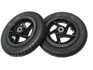 Pneu en caoutchouc d'origine 10x2 10 pouces roue pneumatique 10x2 avec chambre à air de 10 pouces pour roue de poussette de vélo d'équilibre de Scooter <span class=keywords><strong>électrique</strong></span> - Product Image 3