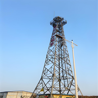 Tour de télécommunication autoportante à 3/4 poteaux |   Pylône de communication en acier galvanisé à chaud Q355