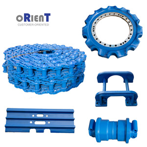 Bauer rol <span class=keywords><strong>Idler</strong></span> <span class=keywords><strong>BG40</strong></span> awet untuk bor putar Rig Piling Rig penggali bagian bawah roda penahan depan - Product Image 1