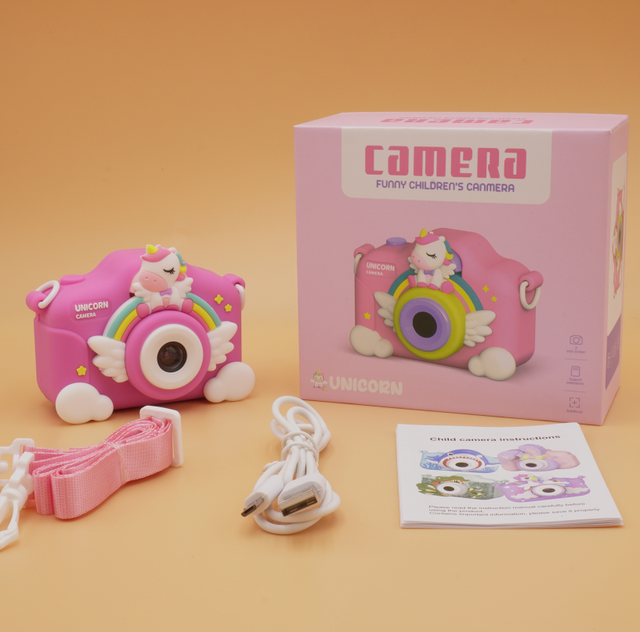 Factory Price 1080p Digital Video Cameras for Toddler Kids Toys Take Photo Selfie Little Educational Toys Kids Camera