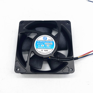 Cao Lưu lượng không khí 120 mét im lặng DC không chổi than trục quạt làm mát 12038 điều khiển tốc độ cho 12V 24V 48V Máy hàn nhựa OEM ODM - Product Image 6