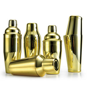 Ensemble d'outils de bar en acier inoxydable en gros avec shaker à <span class=keywords><strong>martini</strong></span>, pilon et ouvre-<span class=keywords><strong>bouteille</strong></span> - Écologique pour les restaurants - Product Image 1