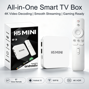 WF OEM ODM H5 MINI Android 15 TV Box H150 2GB 8GB Reproductor Multimedia Smart OTT Set Top Box - Product Image 4