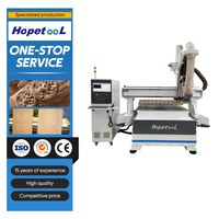 Máquina Fresadora CNC Totalmente Automática 1325 2040, Máquina Fresadora de Madera con Vacío, Función de Fabricación de Gabinetes