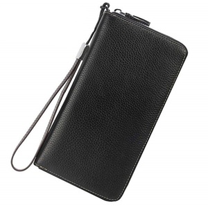 Custom Women's <b>RFID</b> <b>Blocking</b> Leather Zip Around <b>Wallet</b> Large Phone Holder Clutch Travel Purse Wristlet - Product Image 5