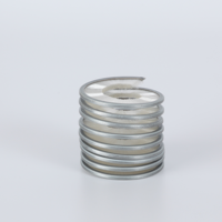 Brosse spirale à rouleaux intérieurs en nylon pour le nettoyage industriel