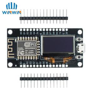 NodeMcu บอร์ดพัฒนา ESP8266ขนาด0.96นิ้ว CH340G โมดูล WiFi ESP-12F TYPE-C usb/micropthon - Product Image 2