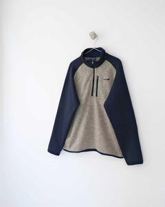 Giacca in Pile con Mezza Zip Bata; Giacca in Pile Lavorata a Maglia con Mezza Zip Bata (Versioni <span class=keywords><strong>Uomo</strong></span> e Donna) - Product Image 4