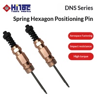 Fixations à broches hexagonales à ressort Hitec série DNSMA-2.5 pour la maintenance structurelle des aéronefs et de l'aviation