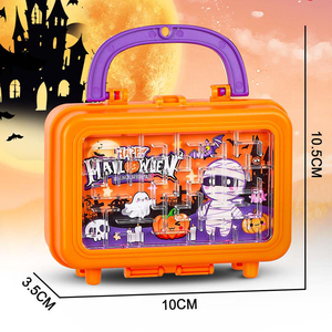 Jeu de <span class=keywords><strong>labyrinthe</strong></span> mystère d'Halloween avec accessoires capillaires aléatoires, jouet portable de puzzle <span class=keywords><strong>labyrinthe</strong></span> pour enfants - Product Image 2