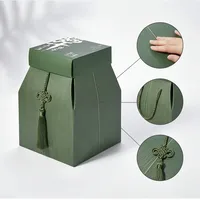 Unregelmäßige pyramidenförmige Papierbox für Seilreifen-Geschenkverpackungen, individuell anpassbar nach Bedarf.