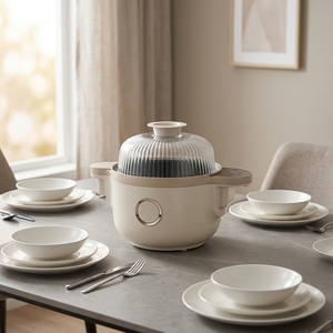 <span class=keywords><strong>Robot</strong></span> de <span class=keywords><strong>cuisine</strong></span> multifonctionnel haute puissance 1400W, machine de cuisson intelligente Smart Chef, processeur alimentaire automatique 3,5L - Product Image 1