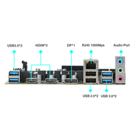 ERYING DIY Desktop Gaming Computer Kit LGA 1151 Motherboard CPU Combo I9 11950H 5.0GHz 8C DDR4 RAM 24MB L3 Cache 240x180mm