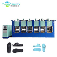 Machine à mousser EVA, machine de moulage par injection de semelles chaudes et froides avec moteur 380V 2000W à économie d'énergie