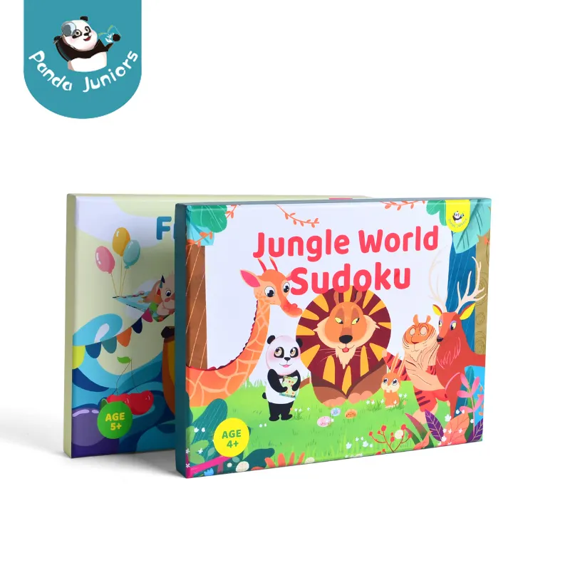 Panda Juniors Magnetic Sudoku Game Preschool Sudoku Puzzle Brain Games For Kids Unisex 2 To 4 Years 5 To 7 Years Age 5+ CN HUN