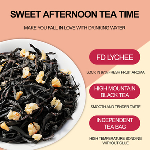 Kantung teh hitam Lichi Individual segar kualitas tinggi teh bunga sore teh pelangsing sehat buah - Product Image 2