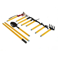Fournitures de lutte contre l'incendie, ensemble d'outils multifonctionnels avec crochets pour extincteurs, protection incendie en caoutchouc et acier inoxydable