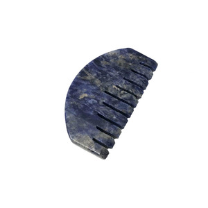 Guasha Pettine di Massaggio Giada Pietra Raschiando Guasha Strumenti di Lapis Lazuli Naturali <span class=keywords><strong>Gua</strong></span> <span class=keywords><strong>Sha</strong></span> Pettine - Product Image 2