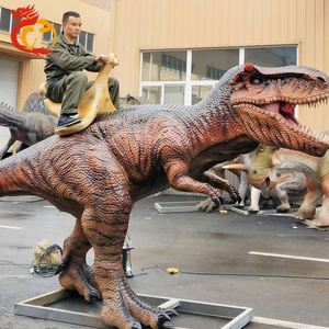 Dinosaure Animatronique Commercial en Métal, Sonore et Mobile, en Acier Résistant à la Corrosion, Personnalisable pour Centres Commerciaux et Aéroports - Product Image 4