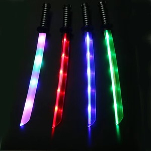New Creative 67cm chiếu sáng Katana trẻ em Đồ chơi vui Knife Shape Glowing đồ chơi - Product Image 3