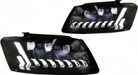 Para Audi Q5 2009-2012/2013-2018 Conjunto de Faros Delanteros LED Modificados, Repuesto de Faros para Automóvil, Suministro de Fábrica, Piezas de Automóvil -- Un Par