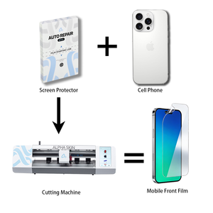 Protector de Pantalla de Hidrogel de Alta Definición para iPhone 15 Pro Max 16 17 Series, Antiarañazos, Sin Burbujas, Fácil Instalación - Product Image 3