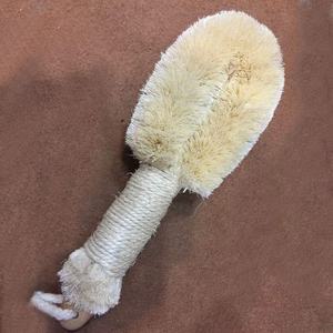 Cepillo exfoliante corporal seco de cerdas de Sisal de madera, cepillos depuradores de masaje corporal para ducha de baño para adultos - Product Image 6